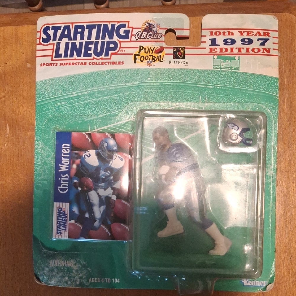Starting Lineup 1997 Chris Warren Figure